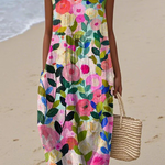Noa - robe fluide et confortable pour femme, longueur midi