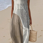 Nova - robe fluide et confortable pour femme, longueur midi