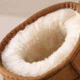 Vera Bottes Hiver Femme – Bottines Chaudes Faciles à Enfiler avec Doublure Douillette