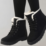 Amélien Bottines Femme Confort – Bottines Chaudes à Talon Stability+ et Doublure Douce