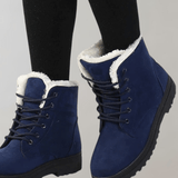 Amélien Bottines Femme Confort – Bottines Chaudes à Talon Stability+ et Doublure Douce