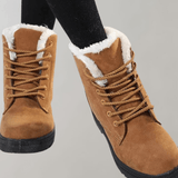 Amélien Bottines Femme Confort – Bottines Chaudes à Talon Stability+ et Doublure Douce