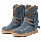 Sherine Chaussures Femme en Suède – Sneakers Confortables avec Semelle Amortissante & Antidérapante