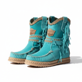 Sherine Chaussures Femme en Suède – Sneakers Confortables avec Semelle Amortissante & Antidérapante