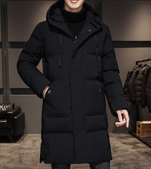 Victor Parka Longue Homme – Matelassée Imperméable & Isolation Chaude d’Hiver