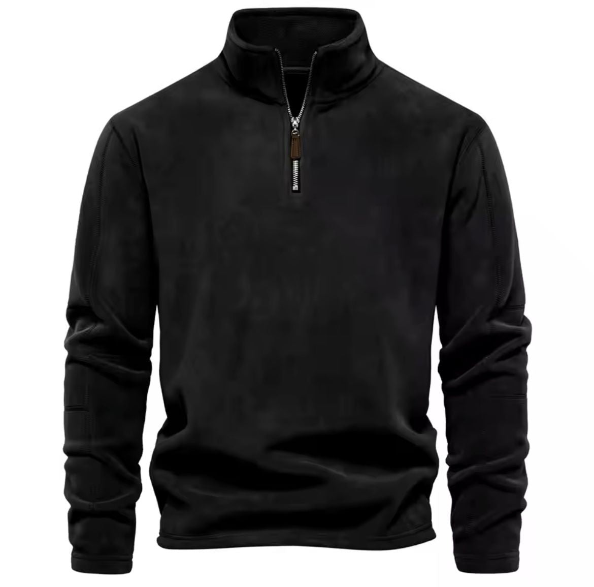 Nordcrest Sweat Polaire Homme Demi-Zip – Pull Chaud en Fleece Épais pour l’Hiver