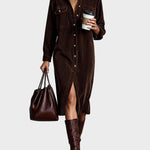 Marianne - robe classique et élégante - Robe décontractée tendance | AMORA MODE
