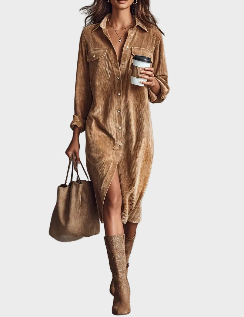 Florine - robe classique et élégante - Robe de tous les jours tendance | AMORA MODE