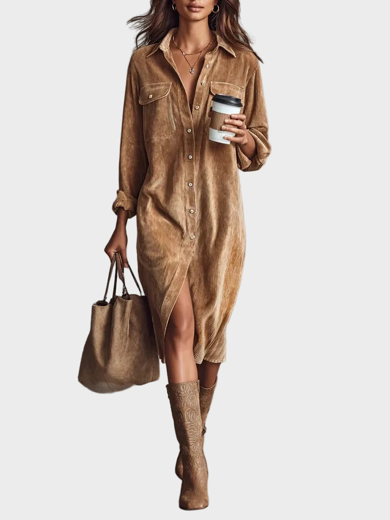 Florine - robe classique et élégante - Robe de tous les jours tendance | AMORA MODE