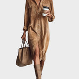 Florine - robe classique et élégante - Robe de tous les jours tendance | AMORA MODE