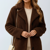 Sherra Manteau Teddy Long Femme