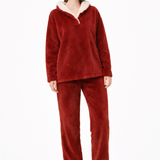 Zivina Pyjama femme 2 Pièces – Ensemble Confortable pour Nuit & Détente à la Maison