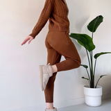 Elodie Ensemble Hiver Femme – Tenue Chaude Deux-Pièces avec Tissu Doux & Style Élégant