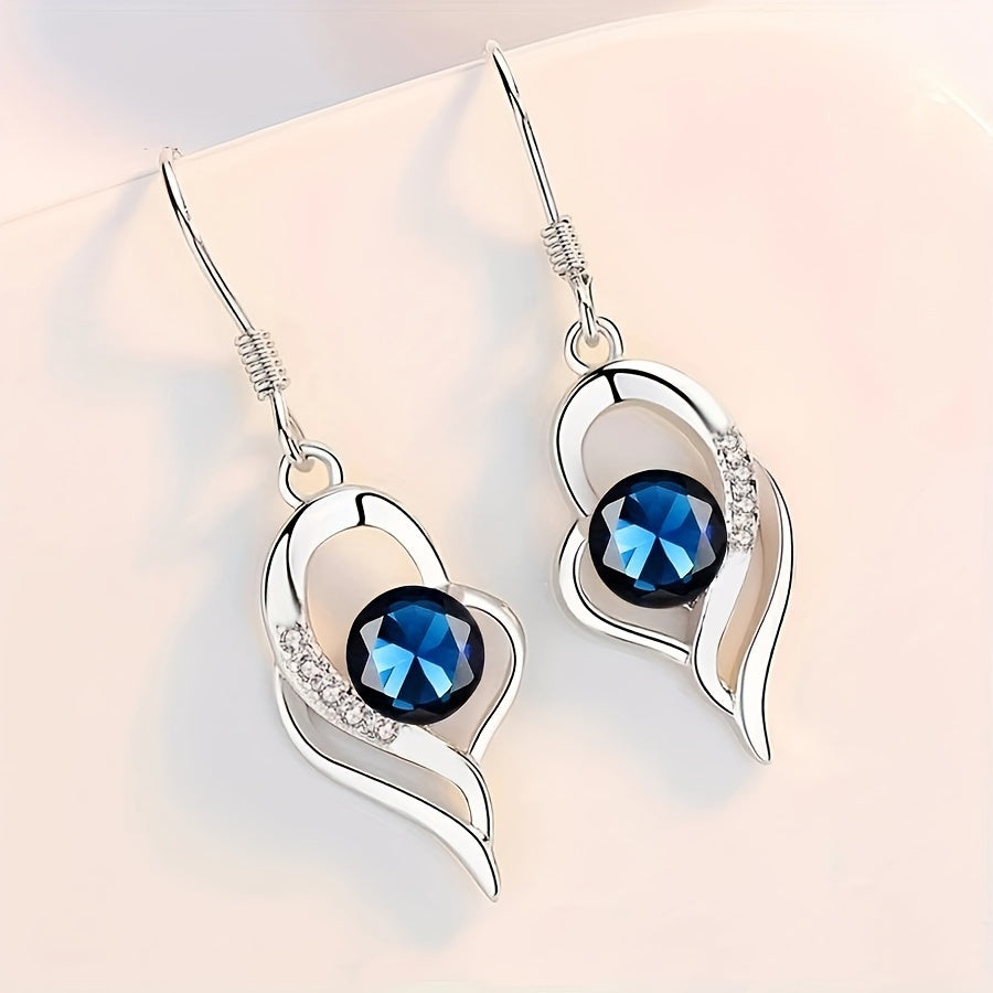 Eterna, boucles d'oreilles pendantes en forme de cœur - autre coloris