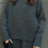 Lucie Ensemble Femme – Ensemble Automnal Doux en Laine Confortable & Élégant