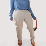 Helga™ | Pantalons slim taille haute