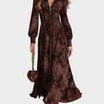 Nadine - robe midi cintrée | AMORA MODE