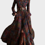 Evelyn - robe chemise élégante et classique | AMORA MODE