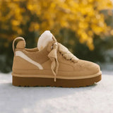 Maggie Pantoufles Femme Hiver – Doublure Chaude, Semelle Épaisse & Style Urbain Cosy