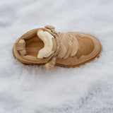 Maggie Pantoufles Femme Hiver – Doublure Chaude, Semelle Épaisse & Style Urbain Cosy