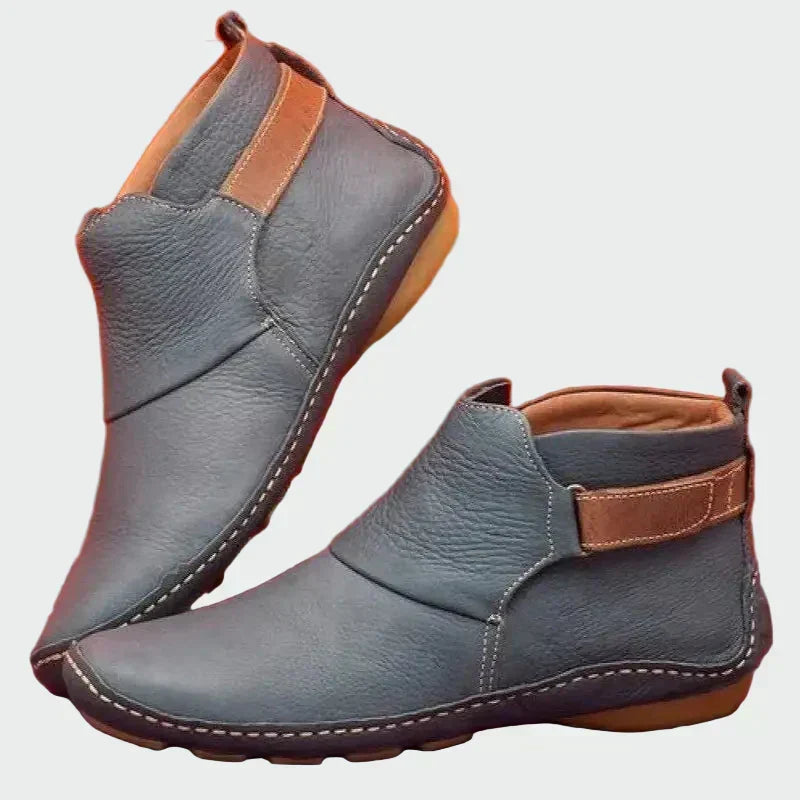 Stéphanie - Chaussures orthopédiques en cuir souple