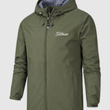 Pierre Homme Veste Sportive – Veste Imperméable en Nylon Léger & Résistant au Quotidien