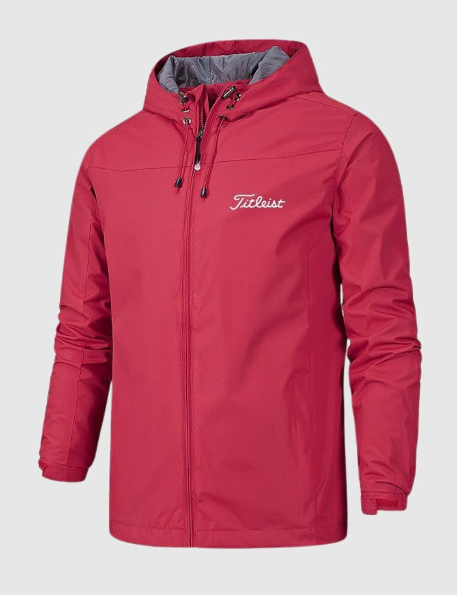 Pierre Homme Veste Sportive – Veste Imperméable en Nylon Léger & Résistant au Quotidien