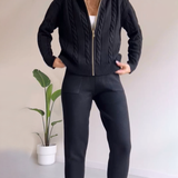 Elodie Ensemble Hiver Femme – Tenue Chaude Deux-Pièces avec Tissu Doux & Style Élégant