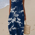 Tess - robe fluide et confortable pour femme, longueur midi