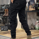 David Pantalon Homme – Pantalon Cargo Stretch avec Spandex Confortable & Polyvalent