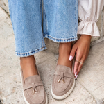 Domitille - Mocassins kaki