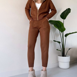 Elodie Ensemble Hiver Femme – Tenue Chaude Deux-Pièces avec Tissu Doux & Style Élégant