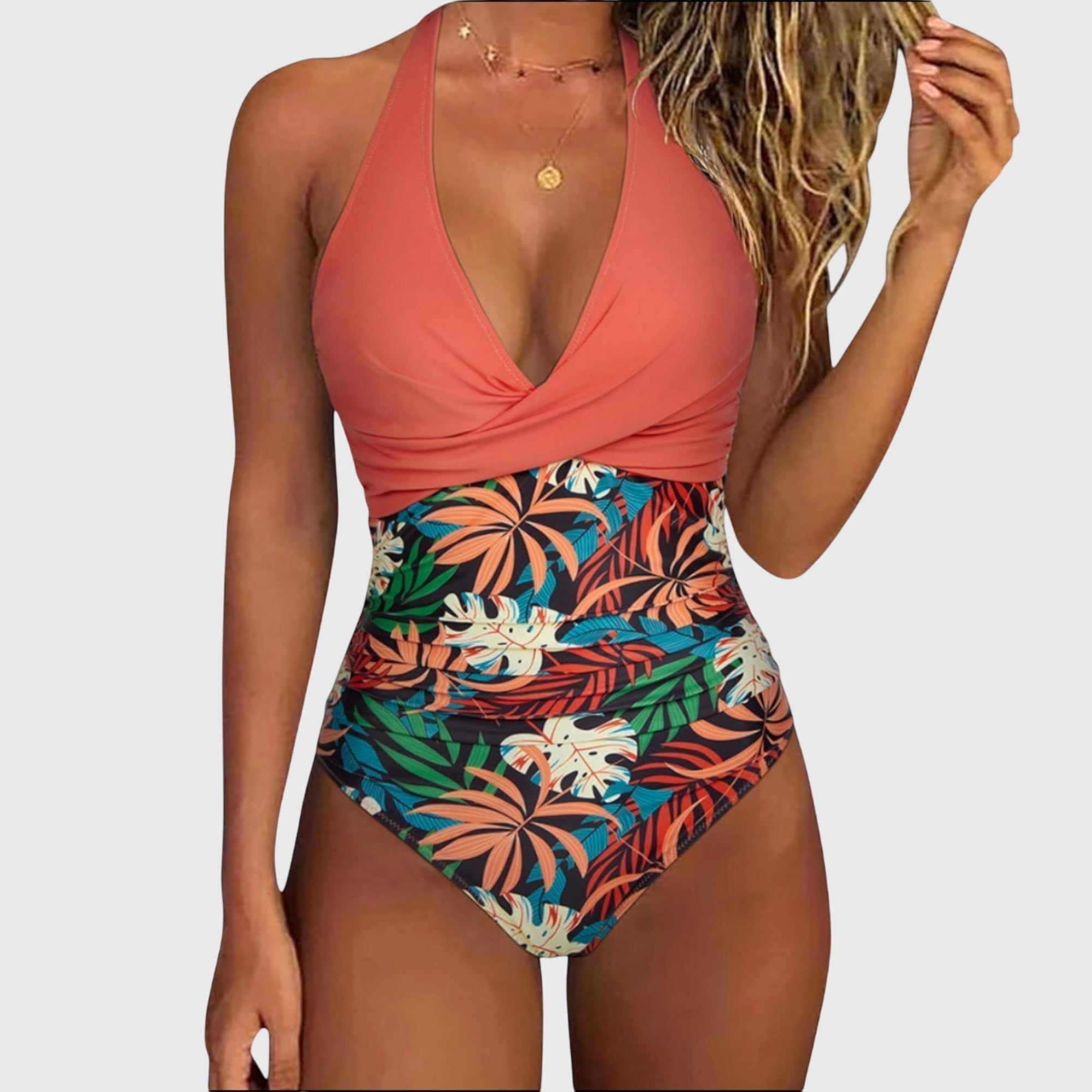 Florence - Maillot de bain élégant pour femmes avec décolleté en V - vue 3