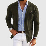 Elton Blazer Homme Décontracté – Blazer en Laine Élégant & Polyvalent au Style Intemporel
