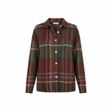 Emily™ | Blouse en maille à carreaux aux tons doux