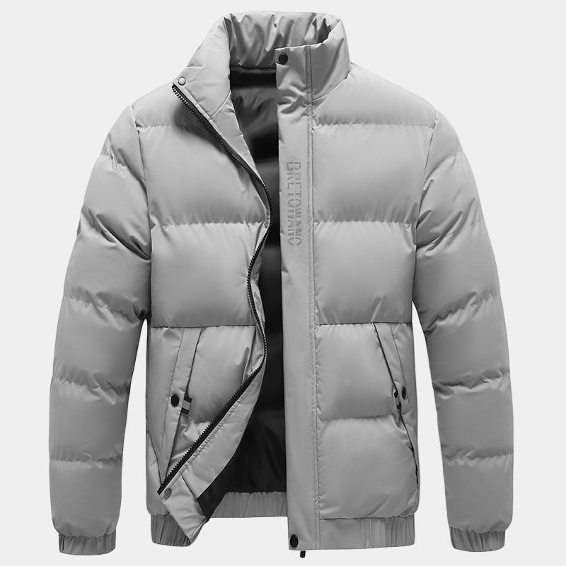 Alex Doudoune Homme – Veste Puffer Légère et Chaude avec Col Montant