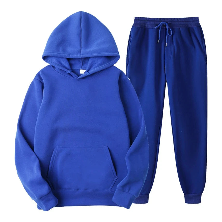 Zion Ensemble de jogging pour homme – Sweat à capuche premium & pantalon ajusté avec taille réglable & tissu respirant