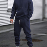 Henry Ensemble Sport Homme Hoodie & Jogging – Polyester Respirant Regular Fit Casual & Sport