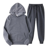 Zion Ensemble de jogging pour homme – Sweat à capuche premium & pantalon ajusté avec taille réglable & tissu respirant