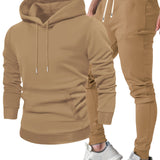 Henry Ensemble Sport Homme Hoodie & Jogging – Polyester Respirant Regular Fit Casual & Sport