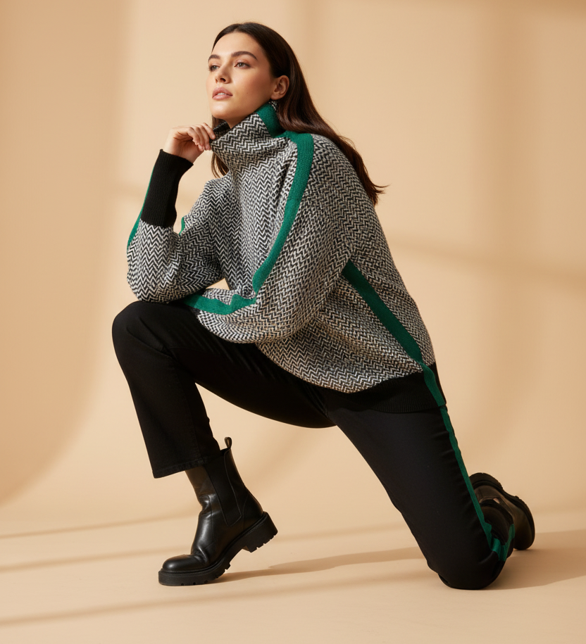 Gabriela™ | Pull à col roulé