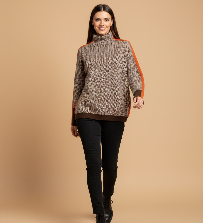Gabriela™ | Pull à col roulé