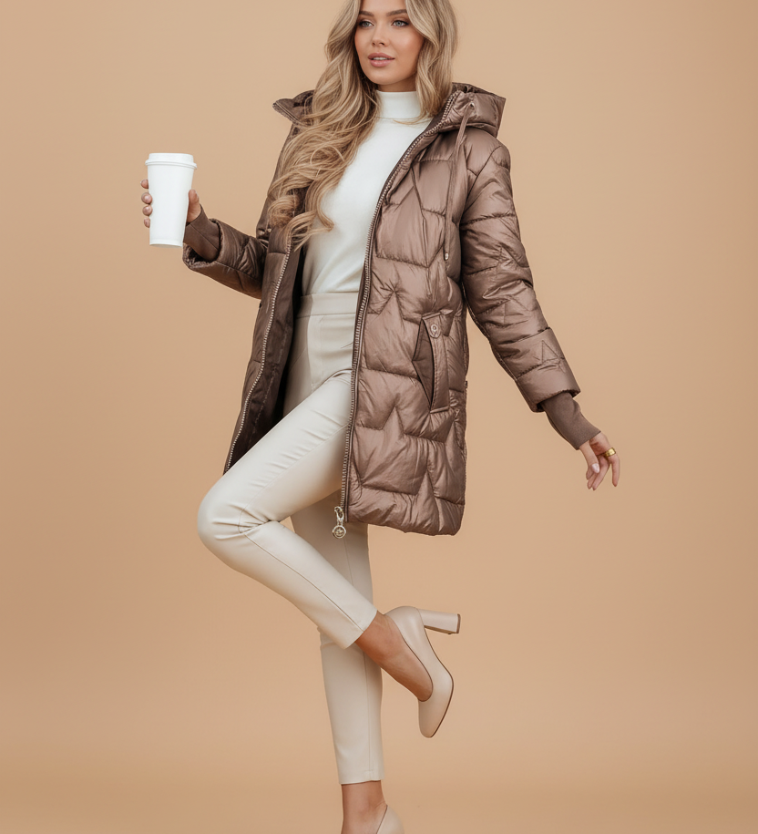 Renata™ | Le Manteau Essentiel qui Définit l'Élégance Hivernale.