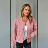 Sky Gilet Femme – Cardigan Tricoté Confortable & Élégant pour un Style Moderne