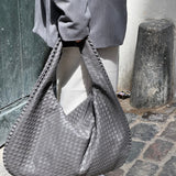 Louisa Sac Hobo Femme – Tressé Élégant, Spacieux & Style Intemporel