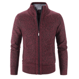 Hayden Cardigan Homme Col Montant – Veste Tricot Élégante & Confortable pour Hiver