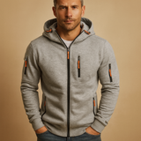 Vito Hoodie Zippé Homme – Sweat à Capuche Chaud Confortable Style Casual Sport