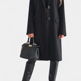 Vivienne - Manteau mi-long coupe ajustée