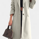 Vivienne - Manteau mi-long coupe ajustée