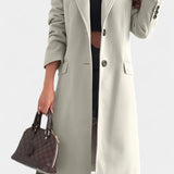 Vivienne - Manteau mi-long coupe ajustée